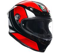 AGV AGV - Casco K6 S Hyphen Nero / Rosso / Bianco XS