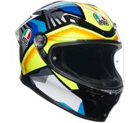 AGV AGV - Casco K6 S Joan Mir Nero / Blue / Giallo XL