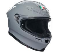 AGV K6 S 2.0 Elmetto, grigio, taglia L per maschi