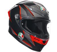 AGV AGV - Casco K6 S Slashcut Nero / Grigio / Rosso M