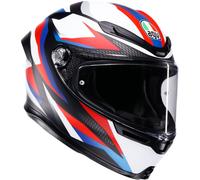 AGV AGV - Casco K6 S Timewarp Matt Nero / Rosso / Blue S