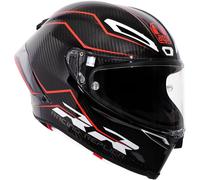AGV Pista GP RR Performante Carbon Casco, nero-rosso, taglia M