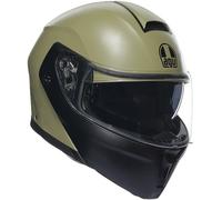 AGV AGV - Casco Streetmodular E2206 Mono Matt Pastello Verde / Nero XXL