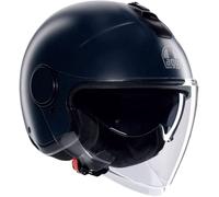 AGV Eteres Mono, casco jet S female Opaco-Blu Scuro