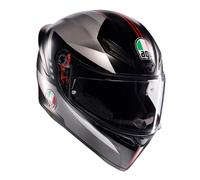 AGV K1 S Lap Casco, nero-rosso, taglia S