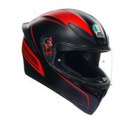 Agv casco integrale K1 S E2206 Warmup - Matt Black / Red XS