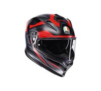 Agv casco integrale K7 E2206 Glimpse - Nero Rosso opaco S