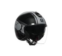 Agv casco jet Eteres E2206 Mondello - Nero Grigio opaco M