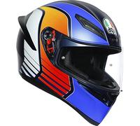 AGV CASCO K1 MULTI POWER MATT DARK BLUE/ORANGE/WH XS