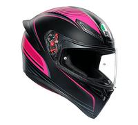 AGV CASCO K1 MULTI WARMUP BLACK/PINK ML