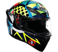 AGV - Casco K1 S Rossi Winter Test 2020 Blu,Giallo,Valentino Rossi M