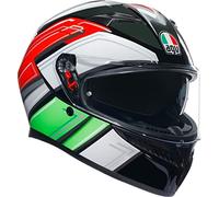 AGV CASCO K3 E2206 MPLK WING BLACK/ITALY L
