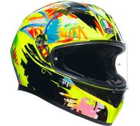 AGV - Casco K3 MPLK Rossi Winter Test 2019 Giallo,Valentino Rossi M