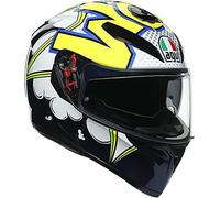 AGV CASCO K3 SV MULTI MPLK XS BUBBLE BLUE/WH/YELLOW FLUO