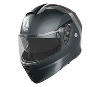 Agv casco modulare Streetmodular E2206 Resia - Matt Grey / Silver / Red Tg XL XL
