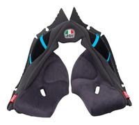 AGV CHEEK PADS PISTA GP RR GREY/CYAN L