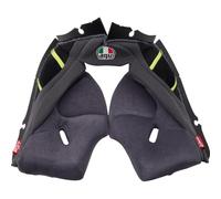 AGV CHEEK PADS PISTA GP RR GREY/YELLOW S