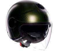 AGV Eteres Andora, casco jet XXL female Opaco Verde Scuro/Nero