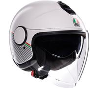 Casco Jet AGV ETERES Capoliveri Matt White/Italy Taglia:M