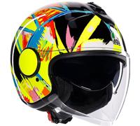 AGV Eteres Rossi Winter Test 2019 Casco Jet, multicolore, taglia M per maschi