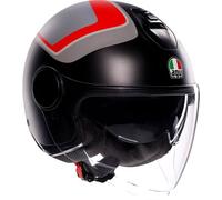 AGV Eteres Scaglieri Casco Jet, grigio-argento, taglia M per maschi