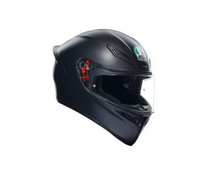 AGV - Helmet K1 S E2206, Full-face Motorbike Helmet, ECE, for Men, Racing Style with Spoiler, Air Intakes and Scratch Resistant Visor, 190° Field of View, with Intercom Ready