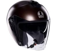 AGV Irides Mono, casco jet L female Bronzo Opaco