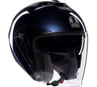 AGV Irides Mono, casco jet M female Blu Scuro