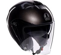 AGV Irides Mono, casco jet M female Grigio Scuro