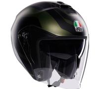 AGV Irides Sakai Casco Jet, verde, taglia 2XL per maschi