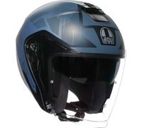 AGV Irides Trieste, casco aperto S male Opaco Blu/Grigio