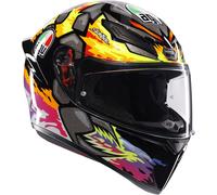 AGV K-1 S Bezzecchi 2023 Casco, multicolore, taglia 2XL per maschi