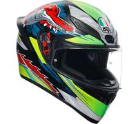 Casco Integrale AGV K1 S DUNDEE MATT LIME/RED Taglia:M
