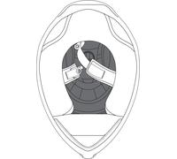 AGV K-1 S S26 Cuscinetti per la corona del casco, Taglia ML