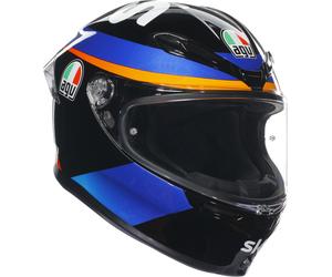 AGV K-6 S Marini Sky Racing Team 2021 Casco, nero-blu, taglia XL per maschi