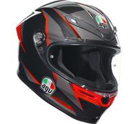 Casco Integrale AGV K6 S SLASHCUT BLACK/GREY/RED