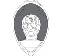 AGV K1/K1-S 2.0 Cuscinetti per le guance, taglia M per maschi