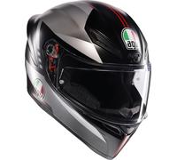 AGV K1 S Lap Casco, nero-rosso, taglia S