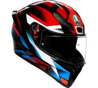 AGV K1 S Fastlap, casco integrale XL male Nero/Rosso/Blu/Bianco