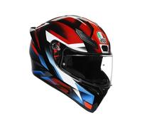 AGV K1 S Fastlap Casco, nero/rosso/blu, XL (61/62)