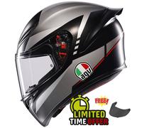 Caschi moto AGV K1-S - Visiera scura gratuita su caschi grafici moto moto