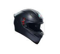 AGV - K1 S E2206, Casco Moto Integrale ECE, Stile Racing con Spoiler Aerodinamico, Prese d'Aria e Visiera Antigraffio, Campo Visivo 190°, Predisposizione Interfono