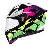 AGV K1-S Punkpulse nero / viola / lime