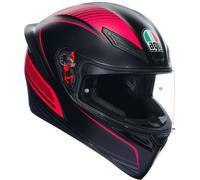 AGV K-1 S Warmup Casco, nero-rosa, taglia XL per maschi