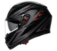 AGV K3 2.6 Syth Casco Integrale unisex nero, taglia 55