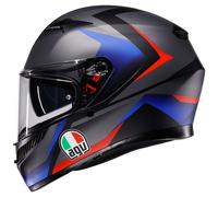 AGV K3 2.6 triga Casco Integrale unisex nero, taglia S