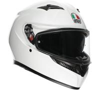 AGV K3 Mono White Casco, bianco, taglia S per maschi