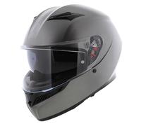 AGV - K3 E2206 MPLK, Casco Moto Integrale ECE con Spoiler e Visiera Antigraffio Anti UV, con Predisposizione Interfono, Mono Matt Luna Grey, Unisex, L