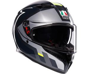 AGV K3 Shade 22.06 Casco, grigio, taglia XS per maschi