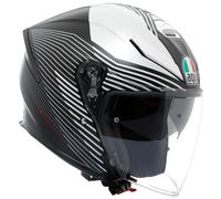 Casco Jet AGV K5 JET EVO Control Matt Black/White